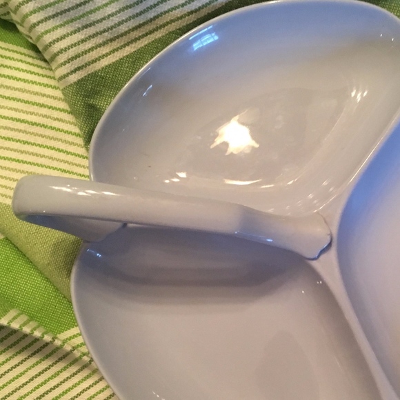 VINTAGE Kokura Ware Divided Handled Serving Dish - Picture 3 of 4